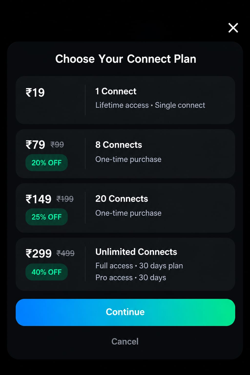 Vision47 Connect Plans